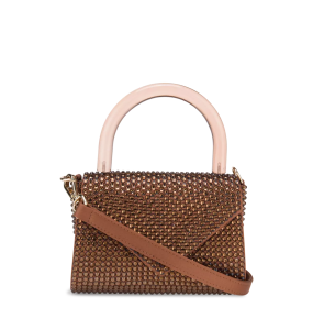 Gedebe Cookie Satin Choco + Crystal 	