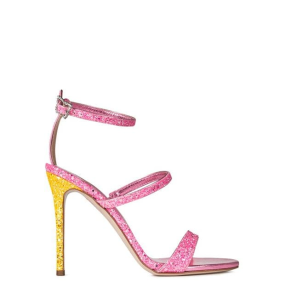 Sophia Webster Rosalind Sandal Pink Punch & Sunstone	
