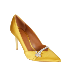 Malone Souliers Bridgerton X Ms Lowe 85 Satin Broock Pumps	
