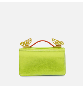 Sophia Webster Mariposa Mini Shoulder Bag - Citrus Metallic	