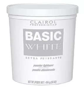 Clairol Professional Basic White Extra Strength Powder Lightener - 16 Oz