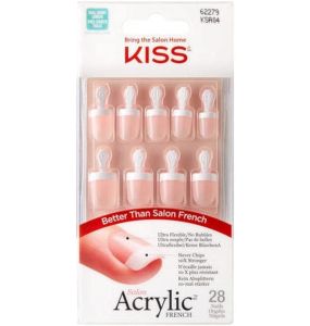 Kiss Salon Acrylic french Nails KSA04	