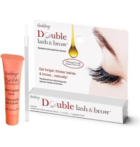 Godefroy Double Lash & Brown Eyelash & Eyebrow Growth Serum - 10 Oz	