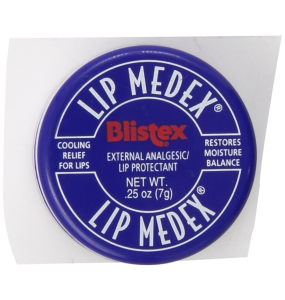 Blistex Lip Medex Cooling Relief for Sore Lips Restores Moisture Balance - 0.25 Oz	