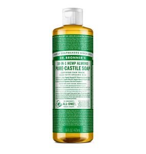 Dr. Bronner's 18 In 1 Hemp Almond Pure-Castile Soap - 16 Oz