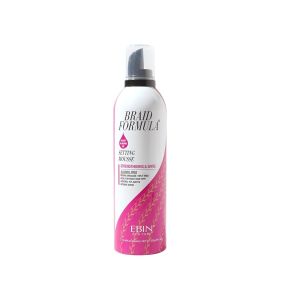 EBIN BRAID SETTING MOUSSE STRENGTHENING & SHINE - SWEET ALMOND OIL 12.49 Oz