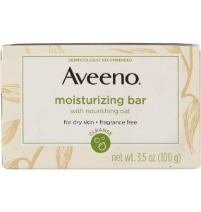 Aveeno Moisturizing fragrance free Bar	- 3.5 Oz