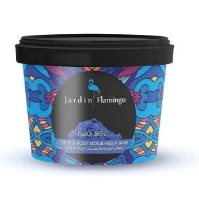 Jardin Flamingo Face & Body Scrub Neela Blue 