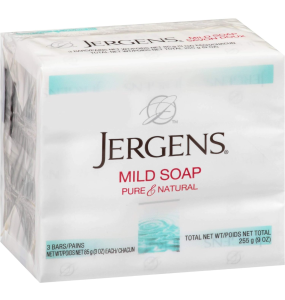 Jergens Mild Soap 3Bars	- 9 Oz