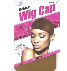Dream World Deluxe Wig Cap - Light Brown 	