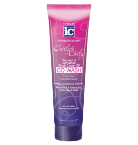 Fantasia IC Curly and Curly Co Wash Coconut and Jamaica Black Castor Oil - 10 Oz