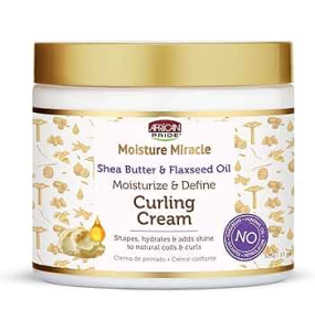 AP Moisture Miracle Moisturize & Define Curling Cream - 12 Oz