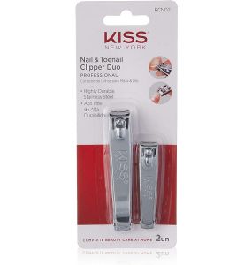 Kiss Nail & Toenail Clipper Set - Silver	