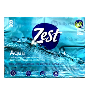 Zest Acqua Pure Cleansing Bars with Vitamin E - 4 Oz