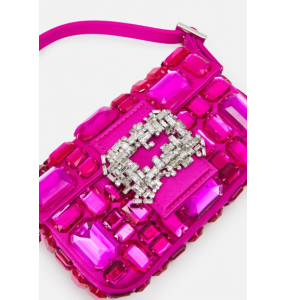 Gedebe Habibi Gems Satin Fuchsia + Gems Fuchsia	