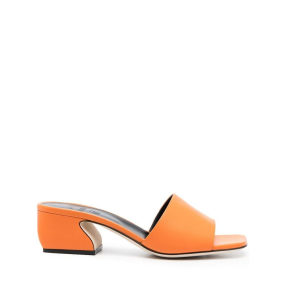 Sergio Rossi Nappa Soft-Flash Orange cuoio Ricoper	