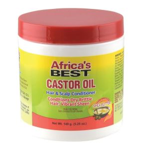 Africa's Best Castor Oil Hair & Scalp Conditioner - 5.25 Oz