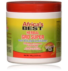 Africa's Best Herbal Gro Super Hair and Scalp Conditioner - 5.25 Oz