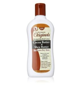 Africa's Best Ultimate Originals Cocoa Butter & Shea Butter Body Lotion - 12 Oz