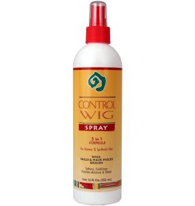 African Essence Wig Control 3-in-1 Formula Spray - 12 Oz