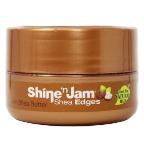 Ampro Shine-n-Jam -Shea Edges Hair Styling Gel - 2.25 Oz 