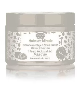 African Pride Moisture Miracle Detox & Soften Heat Activated Masque - 12 Oz