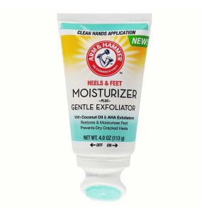 Arm & Hammer Heels & Feet Moisturizer Gentle Exfoliator - 4 Oz
