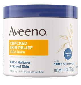 Aveeno Cracked Skin Relief CICA Balm with Oat Complex - 11Oz