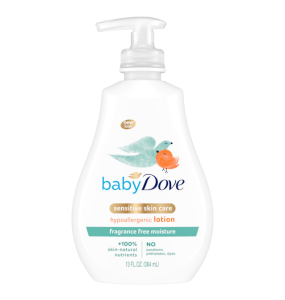 Baby Dove Fragrance Hypoallergenic Sensitive Skin Care Lotion - 13 Oz