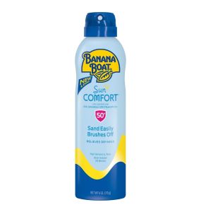 Banana Boat Sun Comfort Clear Sunscreen Spray SPF 50 - 6 Oz