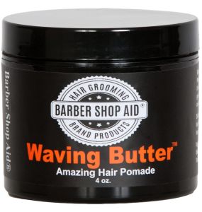 Barber Shop Aid Waving Butter Hair Pomade - 4 Oz