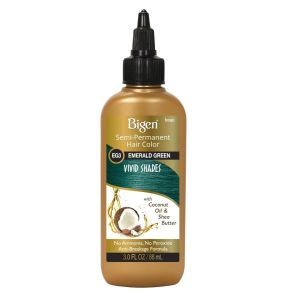Bigen Vivid Shades Semi-permanent Hair Color-EG3 Emerald Green