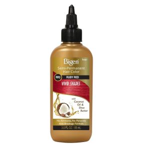 Bigen Vivid Shades Semi-permanent Hair Color-RR3 Ruby Red
