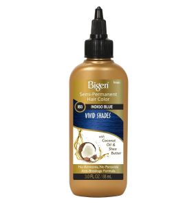 Bigen Vivid Shades Semi-permanent Hair Color-IB3 Indigo Blue