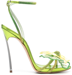 Casadei Blade Belly Epoque 120mm Sandals	(Size 38)