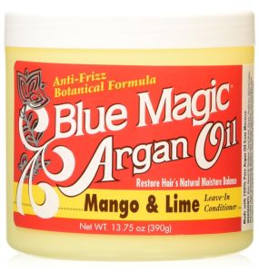 Blue Magic Argan Oil Mango and Lime Leave-in Hair Conditioner -13.75 Oz