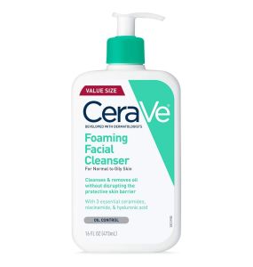 CeraVe Foaming Facial Cleanser (USA) - 16 Oz