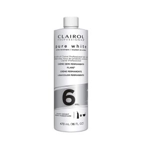 Clairol Professional Pure White Creme Gentle Lift Developer, 6 Volume - 16 Oz