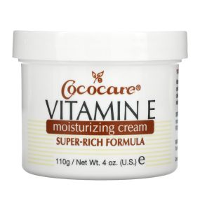 Cococare Vitamin E Moisturizing Cream, Super Rich Formula - 4 Oz