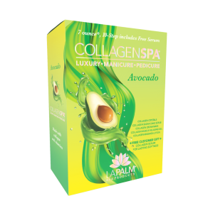 La Palm Collagen SPA Luxury Manicure & Pedicure Avocado Kit (10 Steps)	