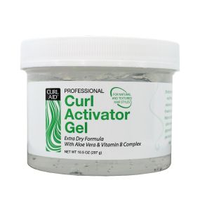 Curl Aid Curl Activator Gel for Natural & Textured Hair - 10.5 Oz