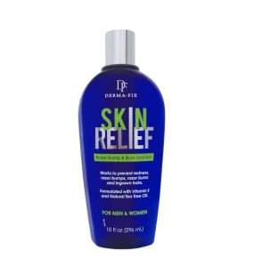 Derma-Fix Skin Relief Razor Bump & Burn Solution for Men & Women - 10 Oz
