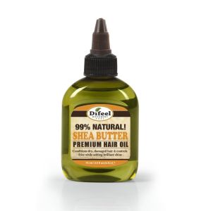 Difeel Premium Hair Oil, Shea Butter - 2.5 Oz