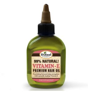 Difeel Premium Hair Oil, Vitamin E - 2.5 Oz