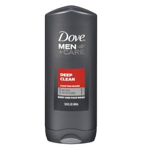 Dove Men + Care Body And Face Wash, Deep Clean -13.5 Oz