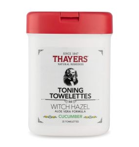  Thayers Cucumber Witch Hazel Toning Towelettes 25 wipes