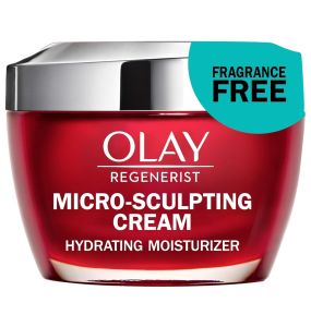 Olay Regenerist Micro-Sculpting Cream Face Moisturizer Fragrance-Free - 1.7 Oz