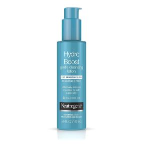 Neutrogena Hydro Boost Gentle Cleansing Lotion, Fragrace-Free - 5 Oz