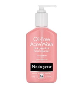 Neutrogena Oil-Free Pink Grapefruit Acne Facial Cleanser - 6 Oz