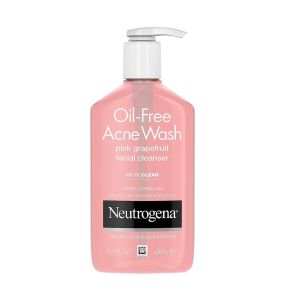Neutrogena Oil-Free Pink Grapefruit Acne Facial Cleanser - 9.1 Oz